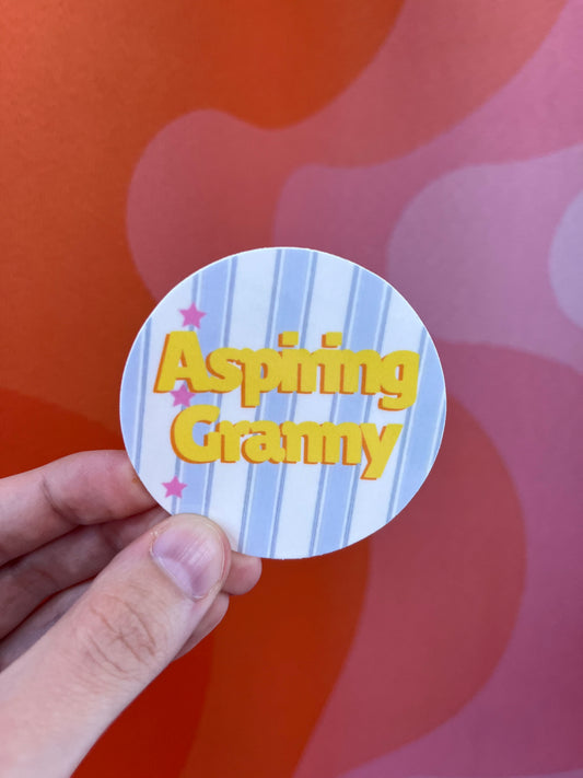 Aspiring Granny Sticker