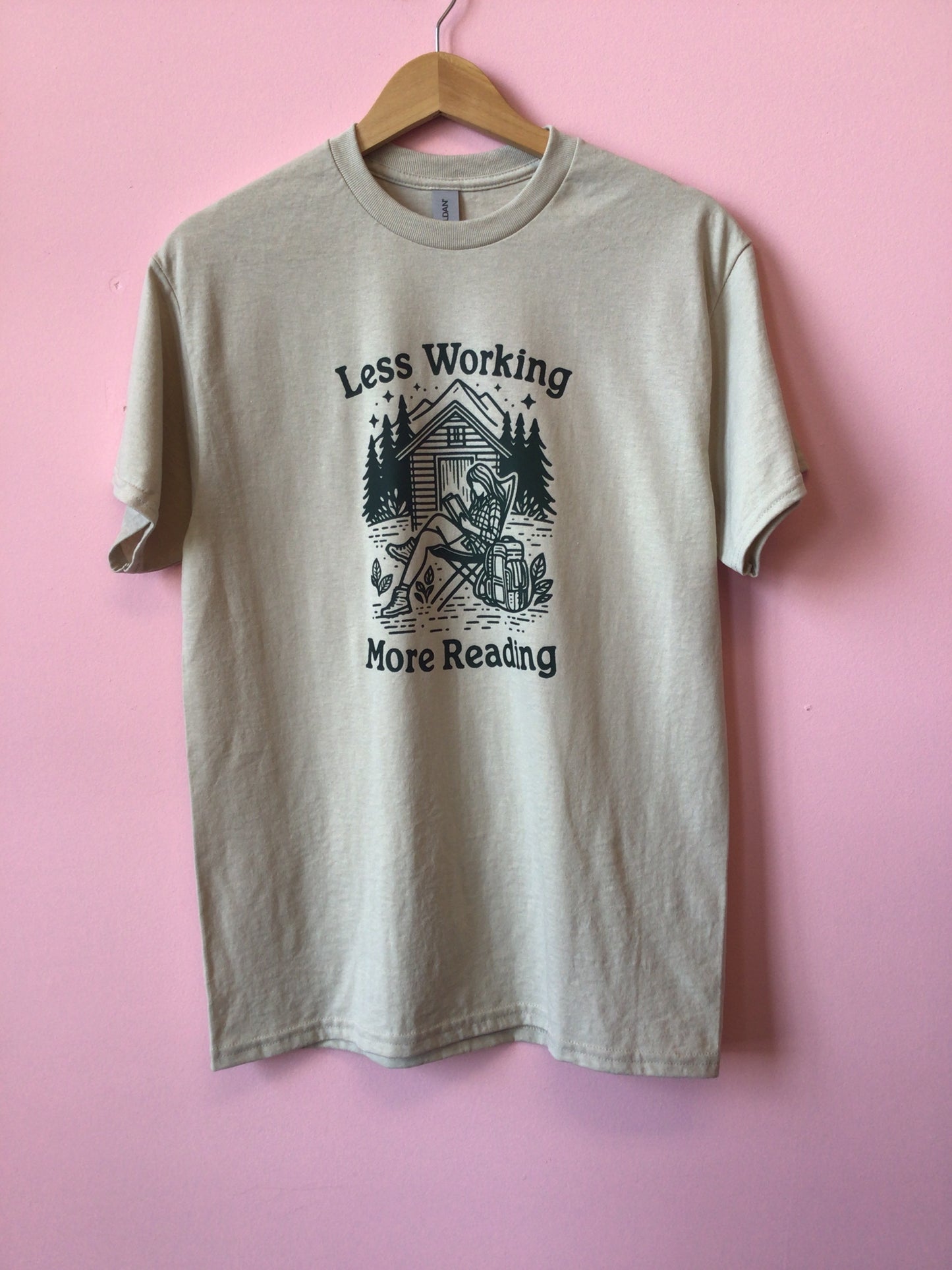 "Less Working, More Reading" Shirt