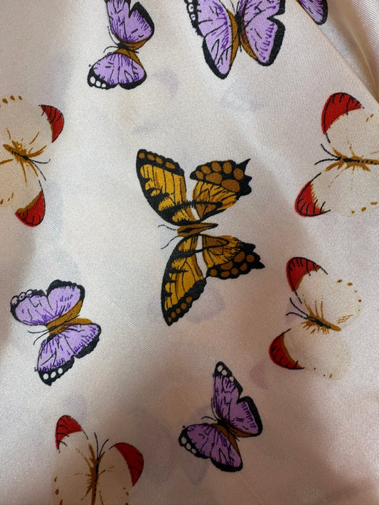 Polyester Blend Butterfly Bandana