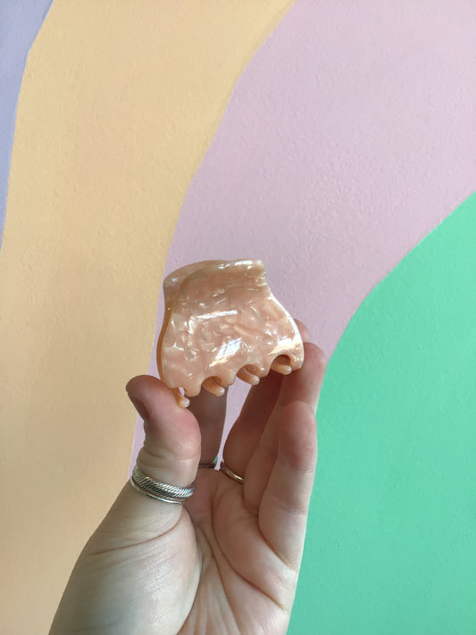 Little Iridescent Claw Clips