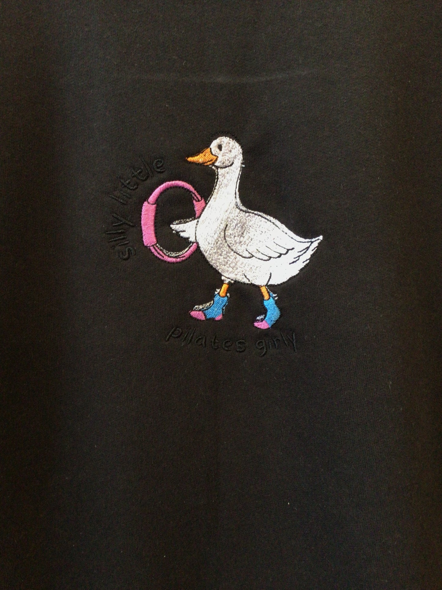Silly Little Pilates Girly Crewneck