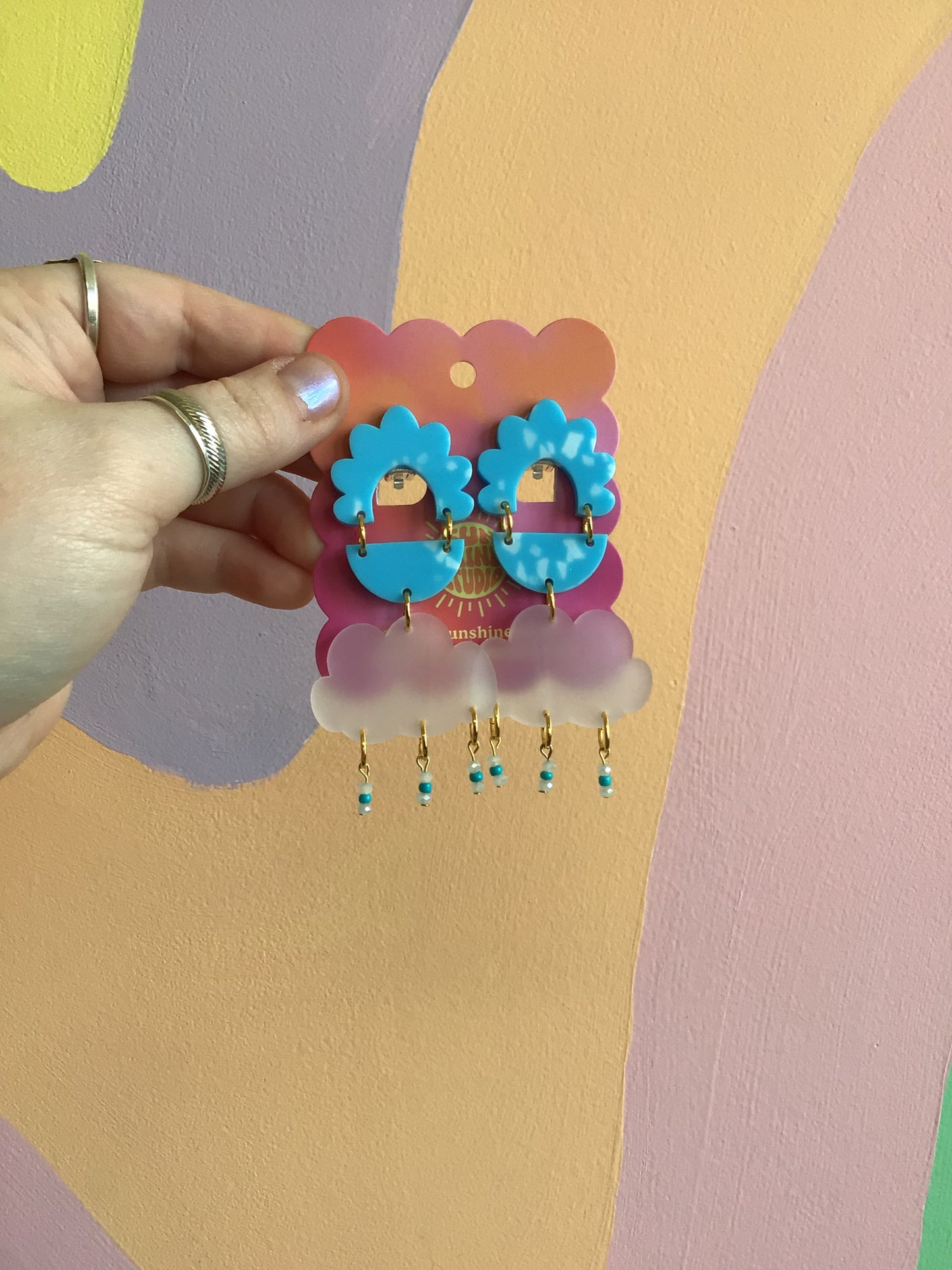 Statement Cloud Clip-Ons