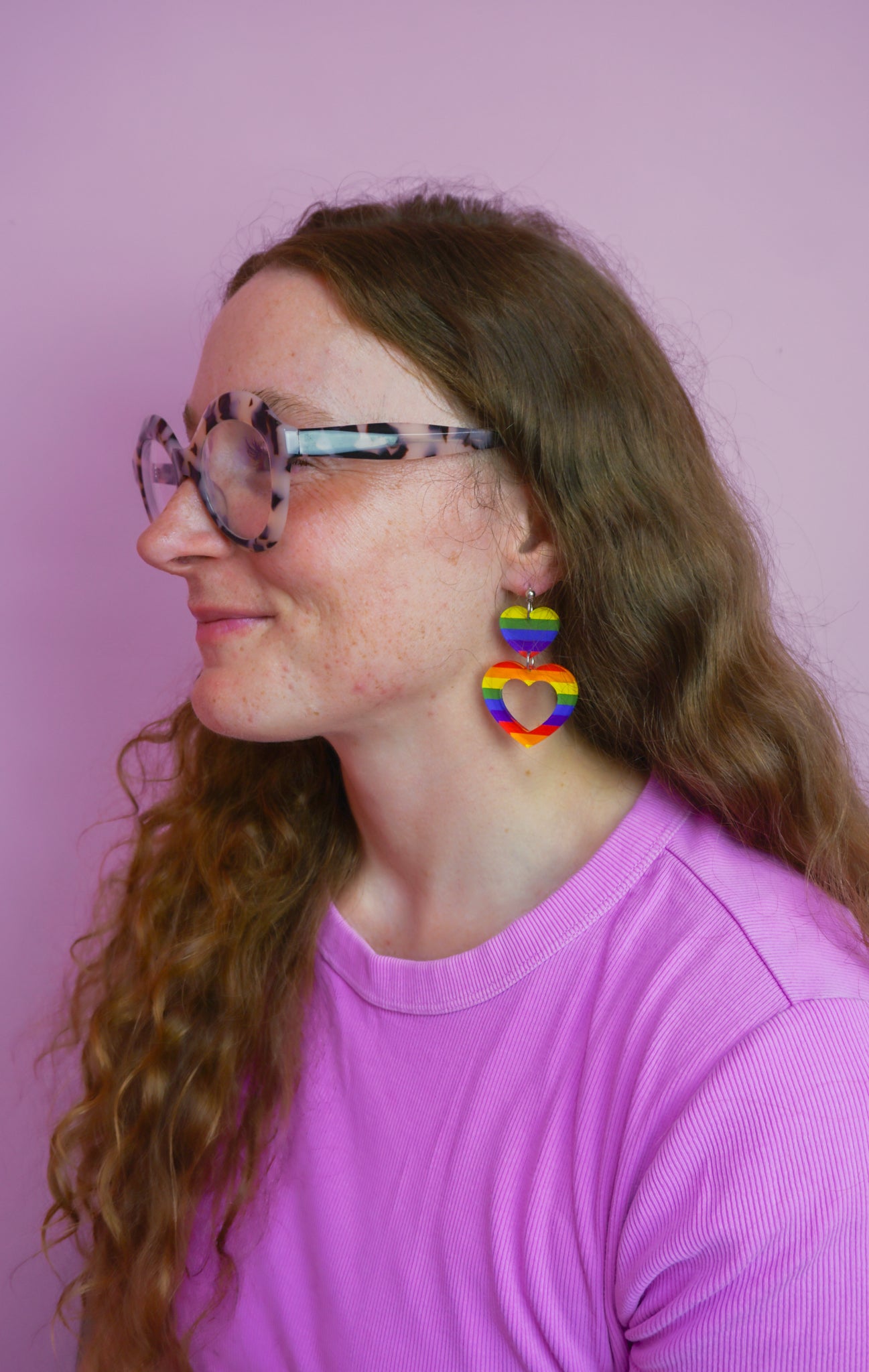Love is Love Heart Cutout Earrings