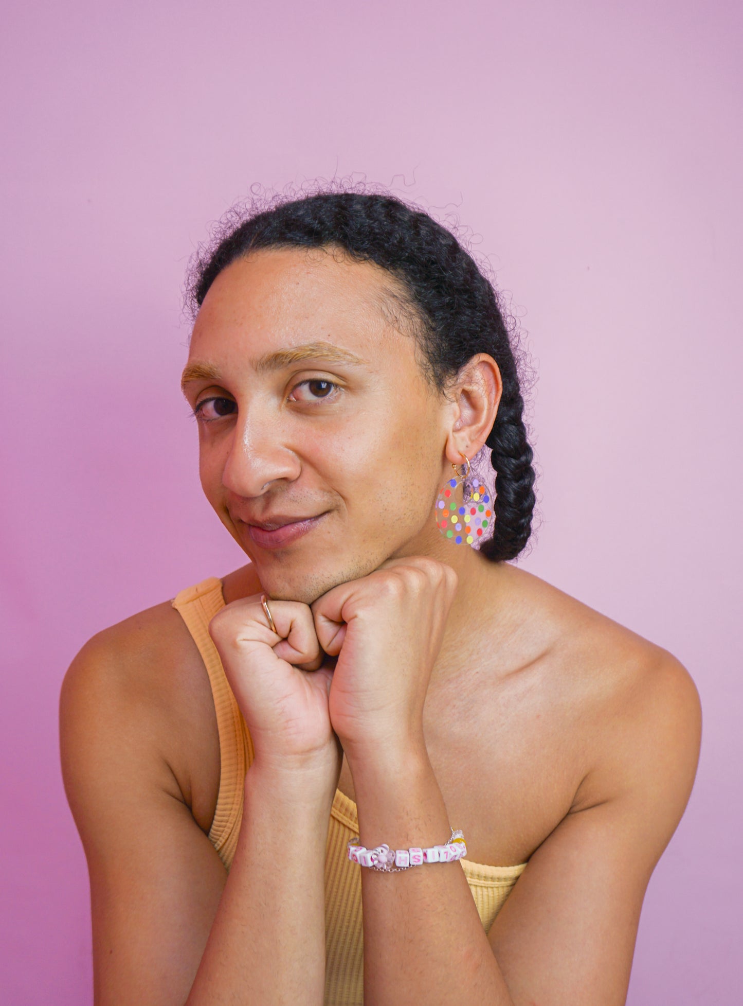 Polka Dot Pride Earrings