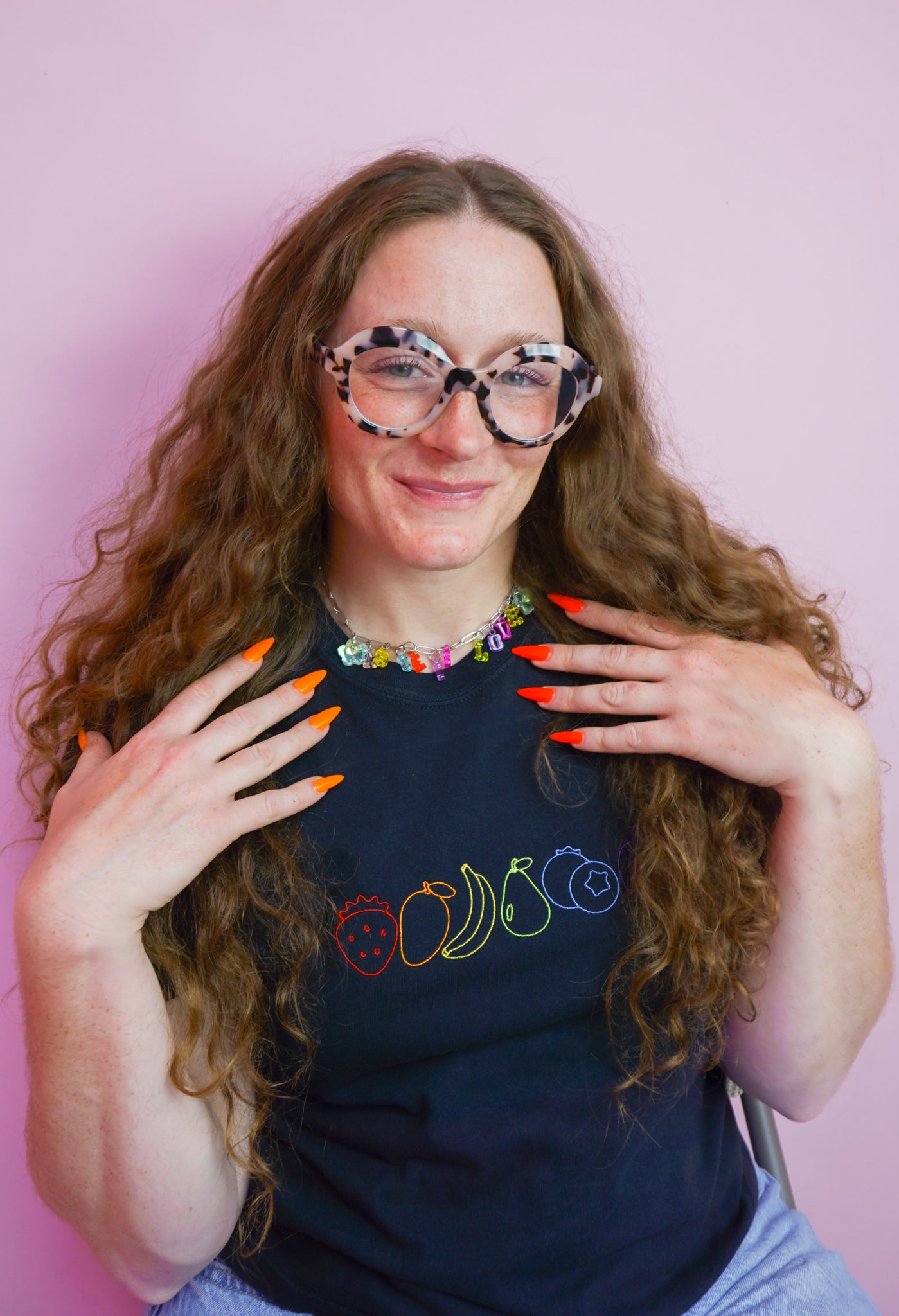 Love is Love Colorful Charm Necklace