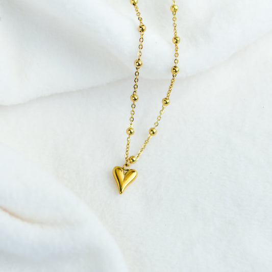 Heart Titanium Necklace