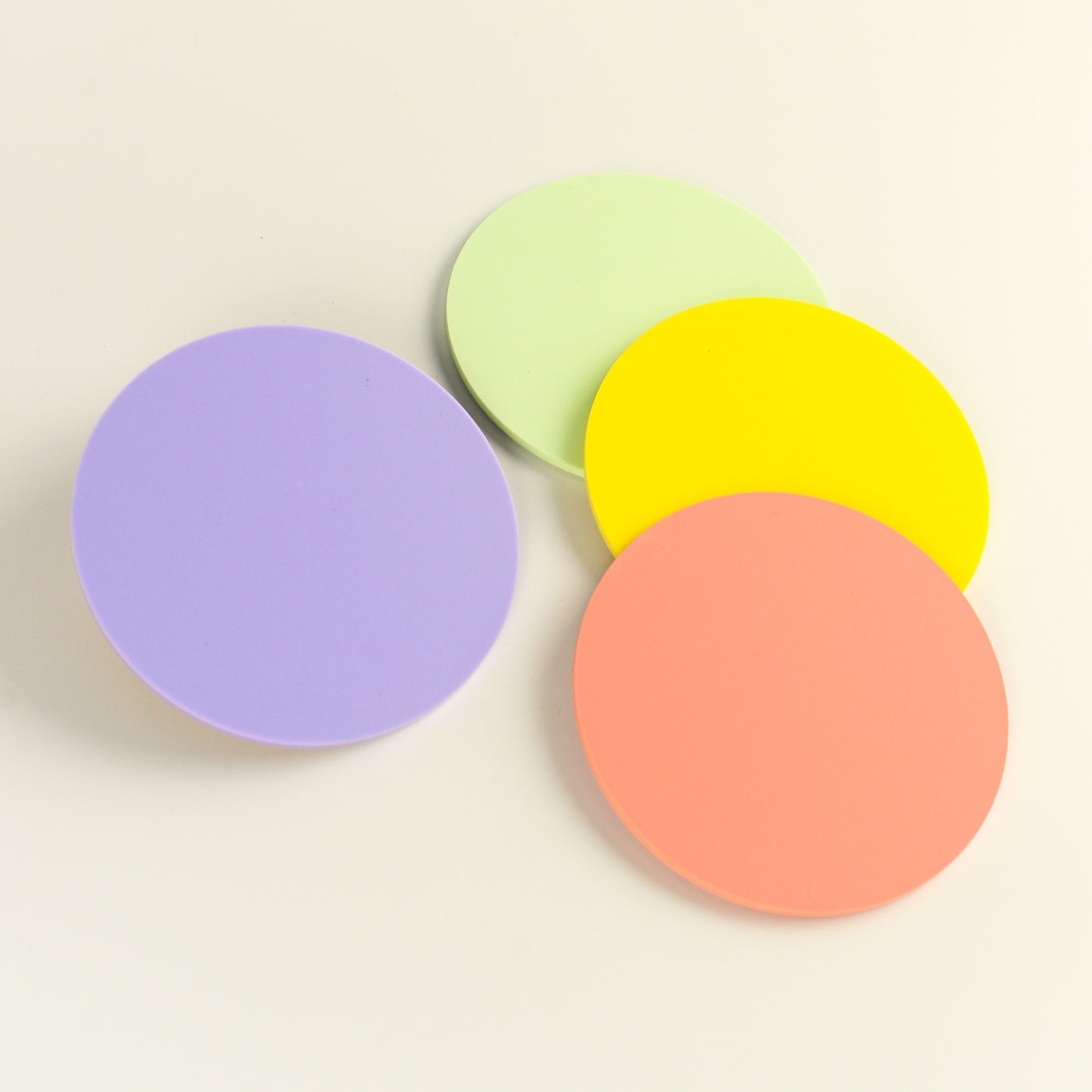 Colorful Spring Pastel Coasters