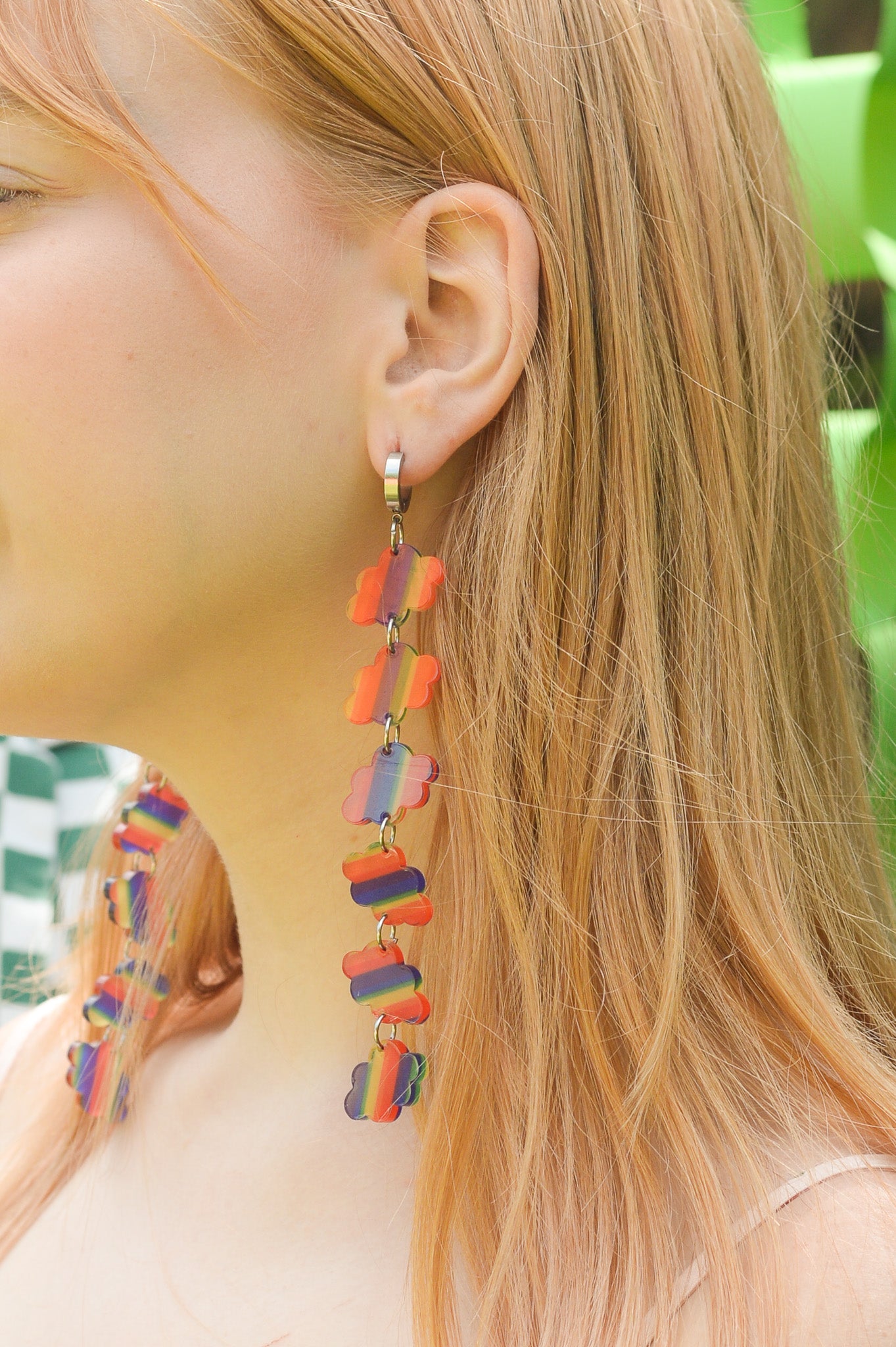 Rainbow Cloud Earrings