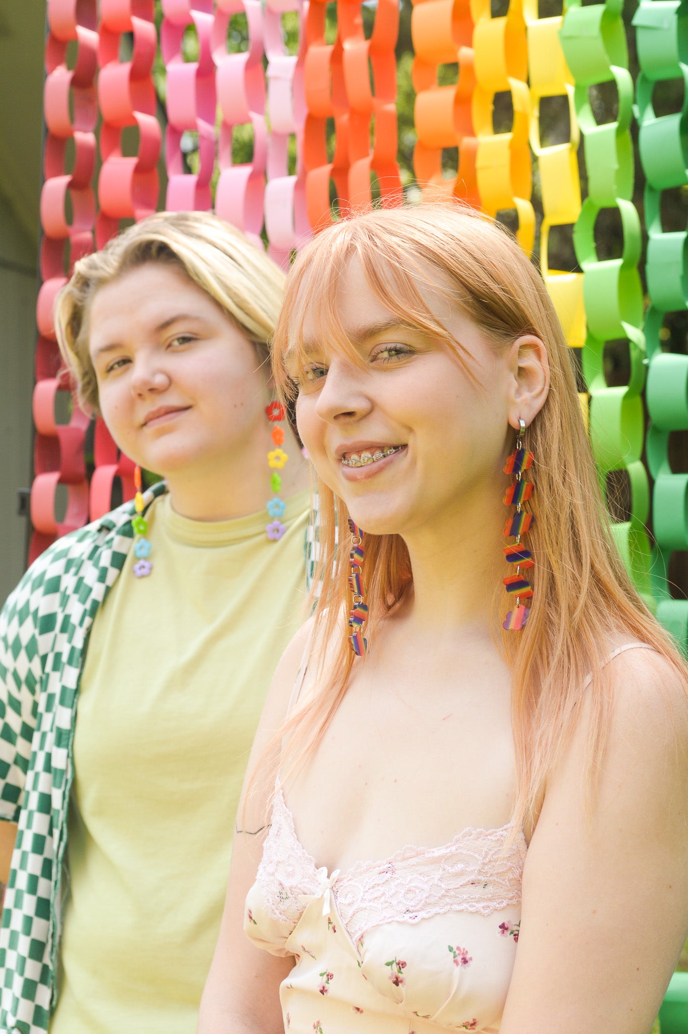 Rainbow Cloud Earrings