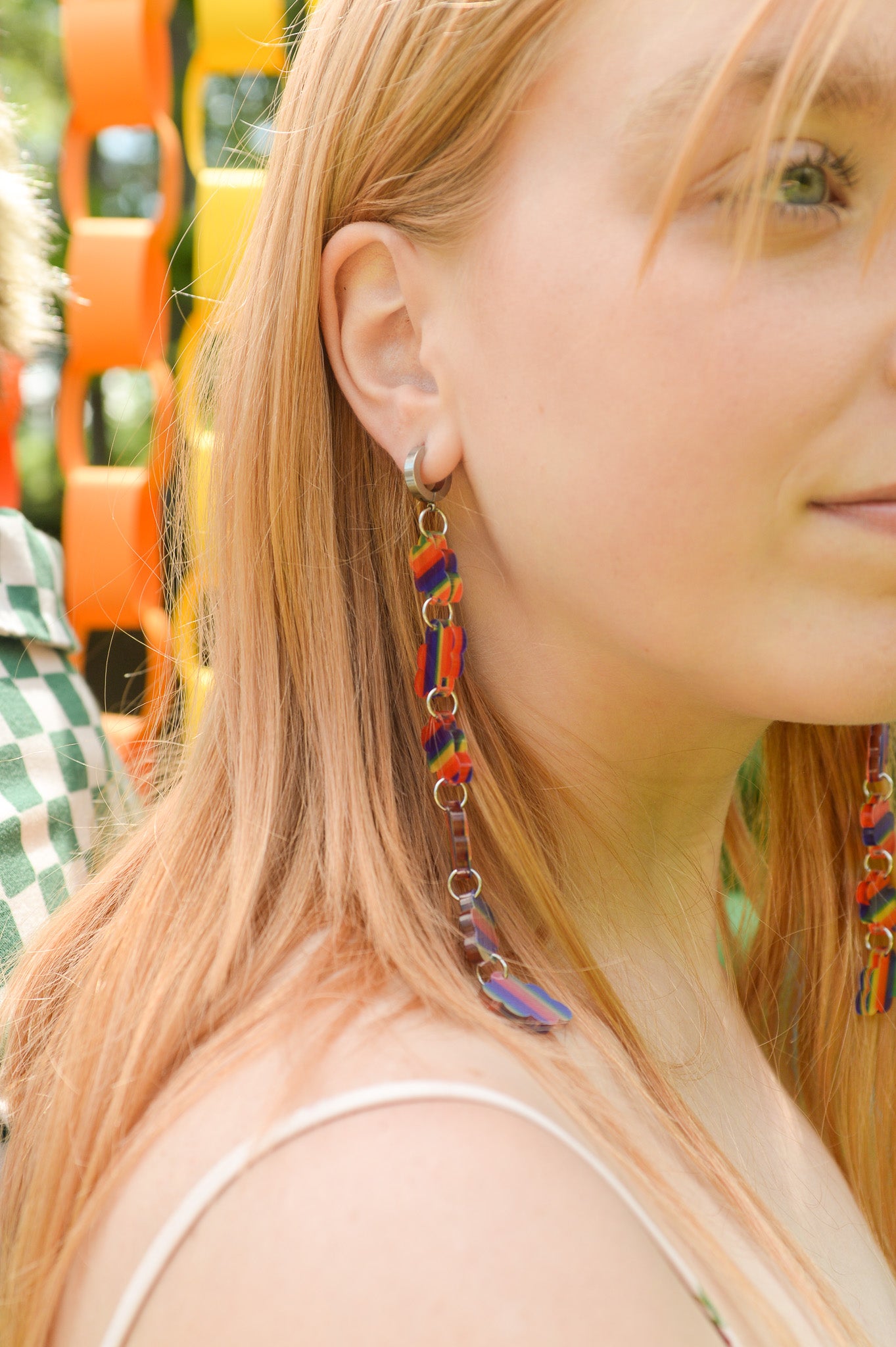 Rainbow Cloud Earrings