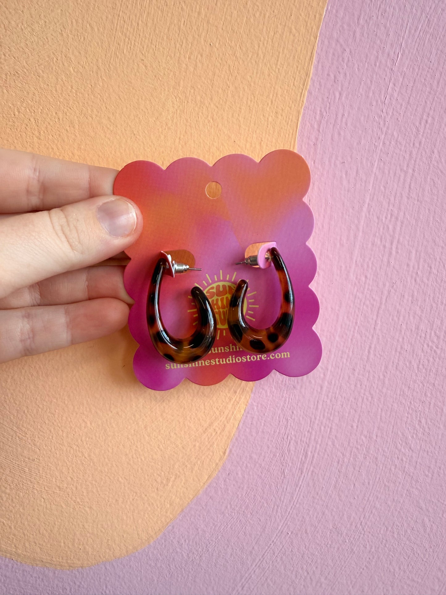 Funky Tortoise Earrings