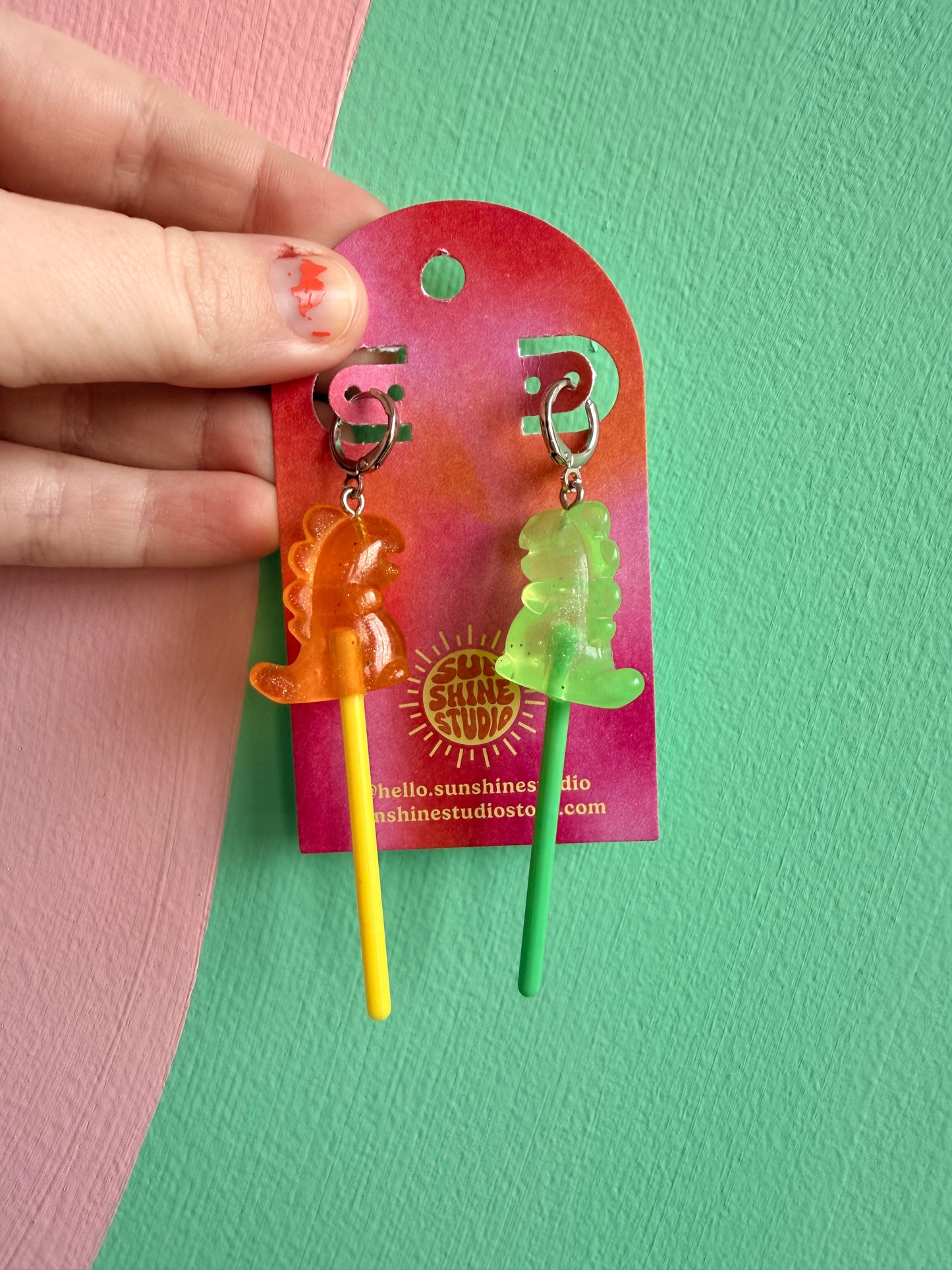Dino Lolli Dangle Earrings