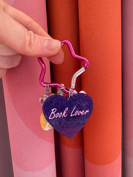 Book Lover Bag Charm