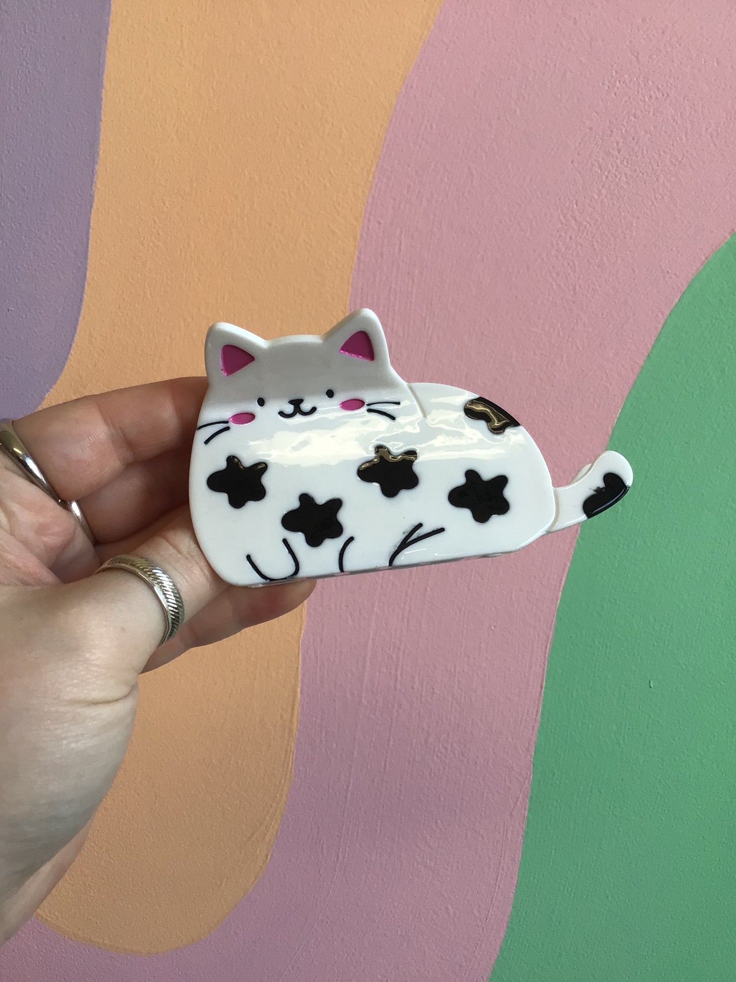 Cartoon Kitty Hair Claws