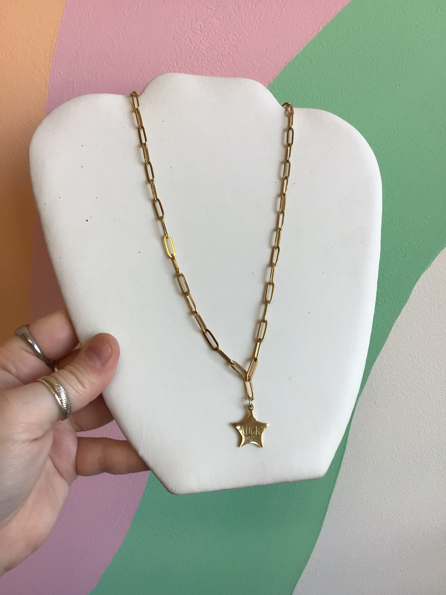 Single Charm Titanium Necklaces
