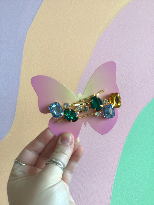 Assorted Jewel Hair Pins