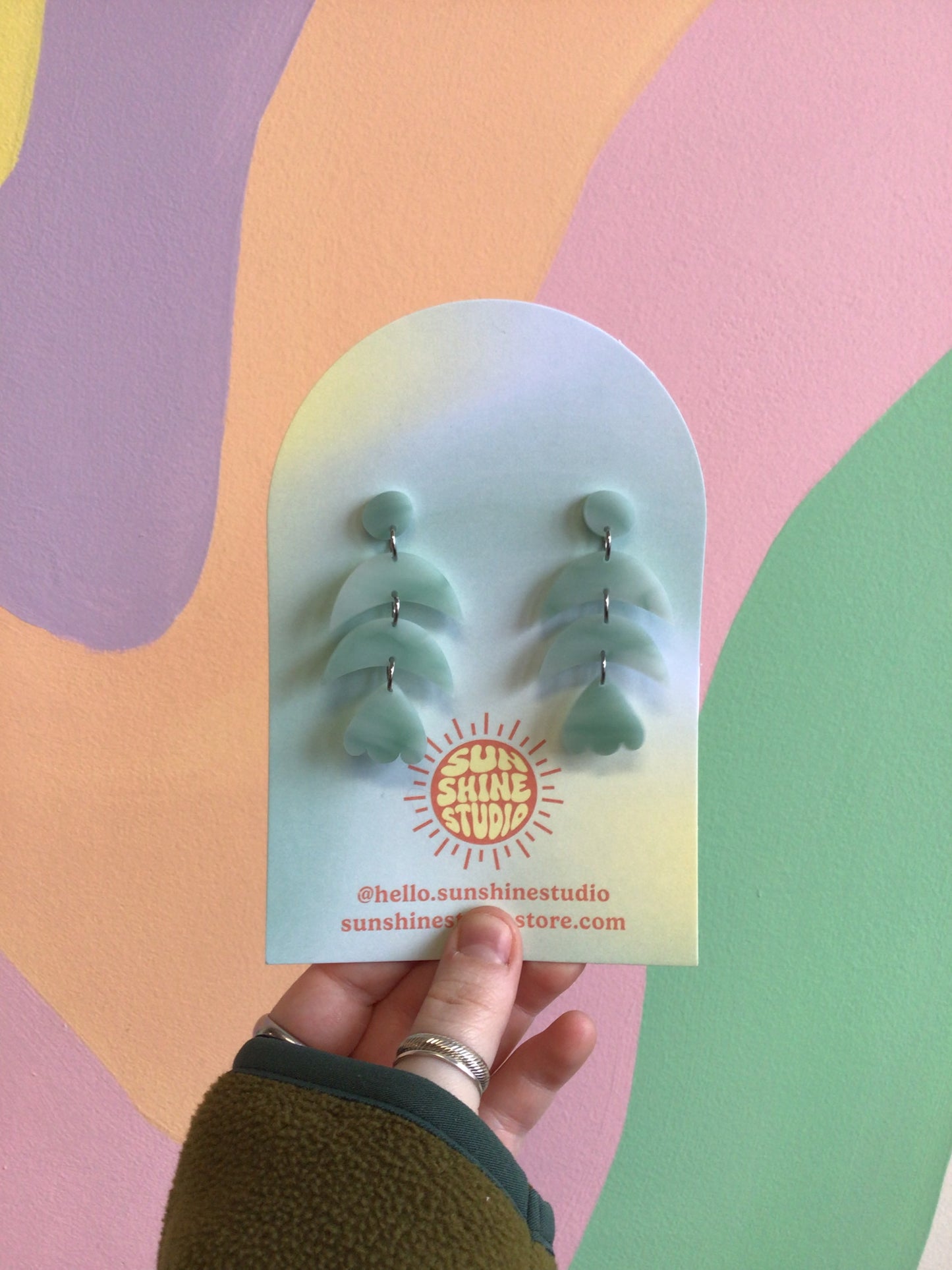 Plumette Statement Earrings