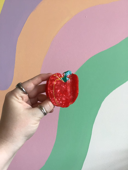 Bell Pepper Hair Claw