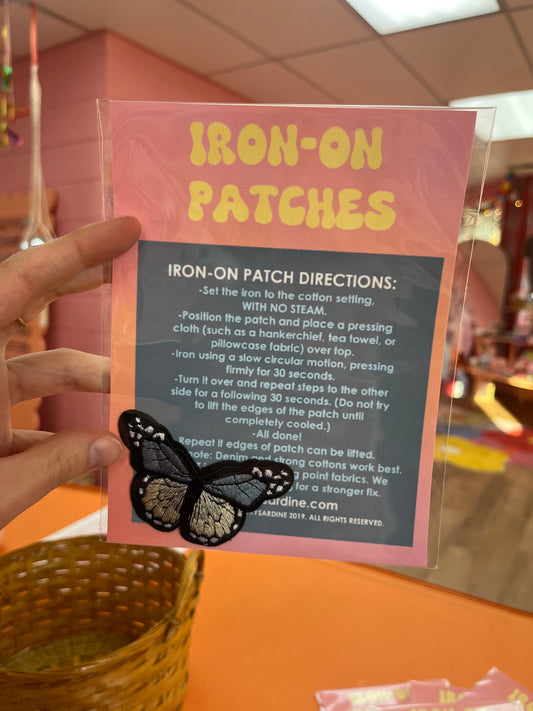 Butterfly Iron-On Patch