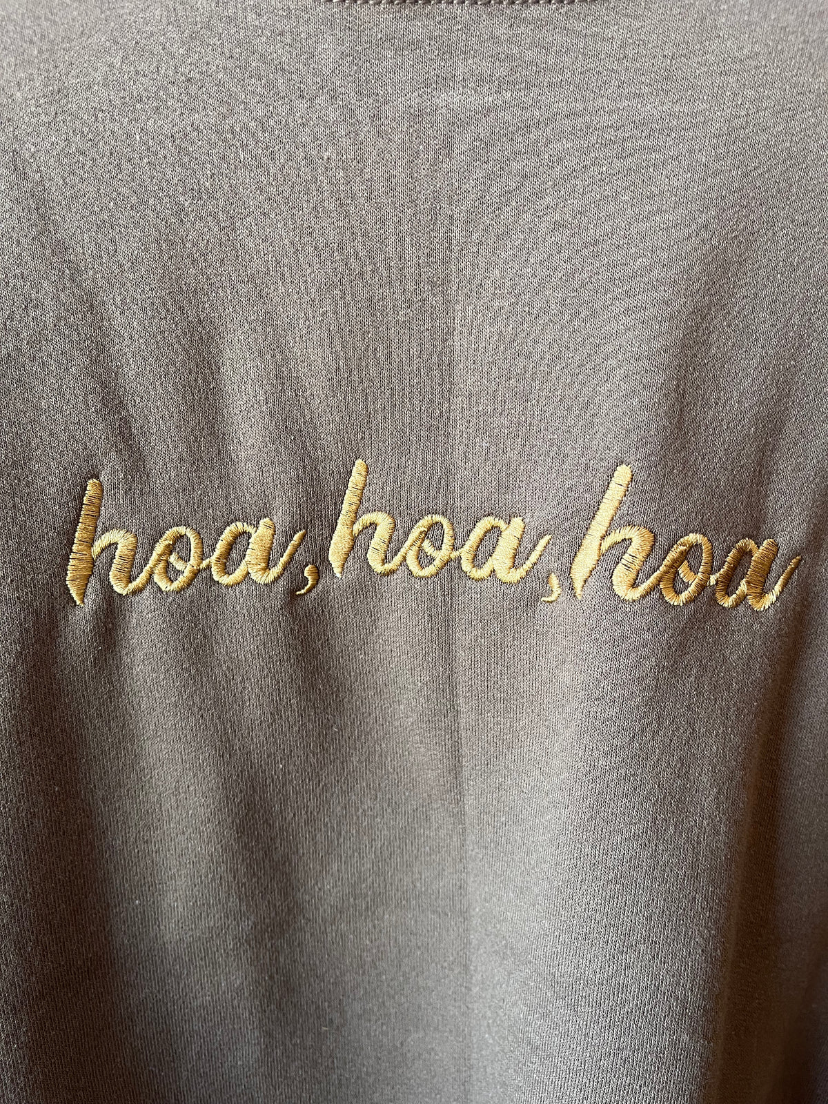 Hoa, Hoa, Hoa Twilight Embroidered Sweatshirt