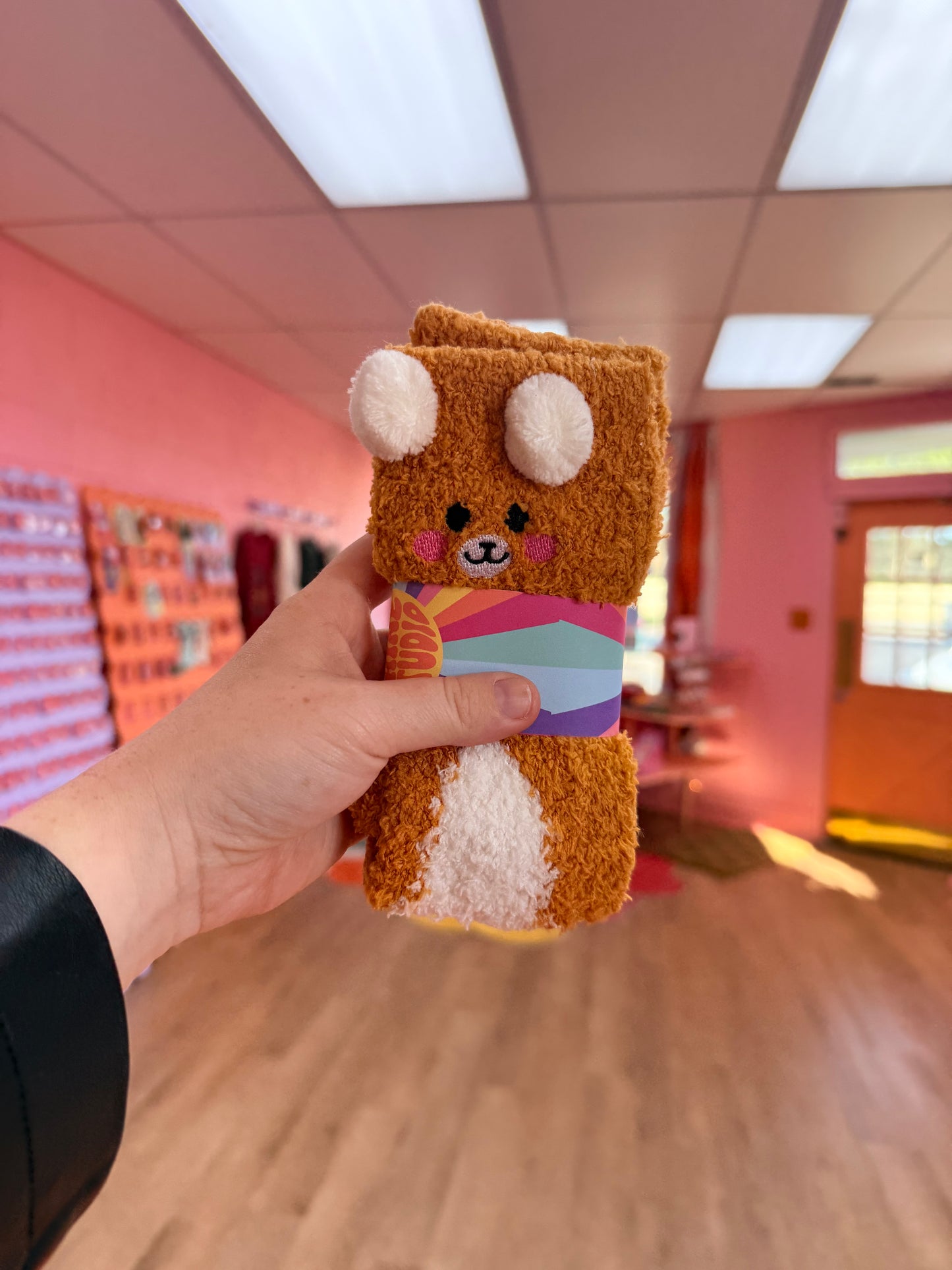 Fuzzy Animal Socks
