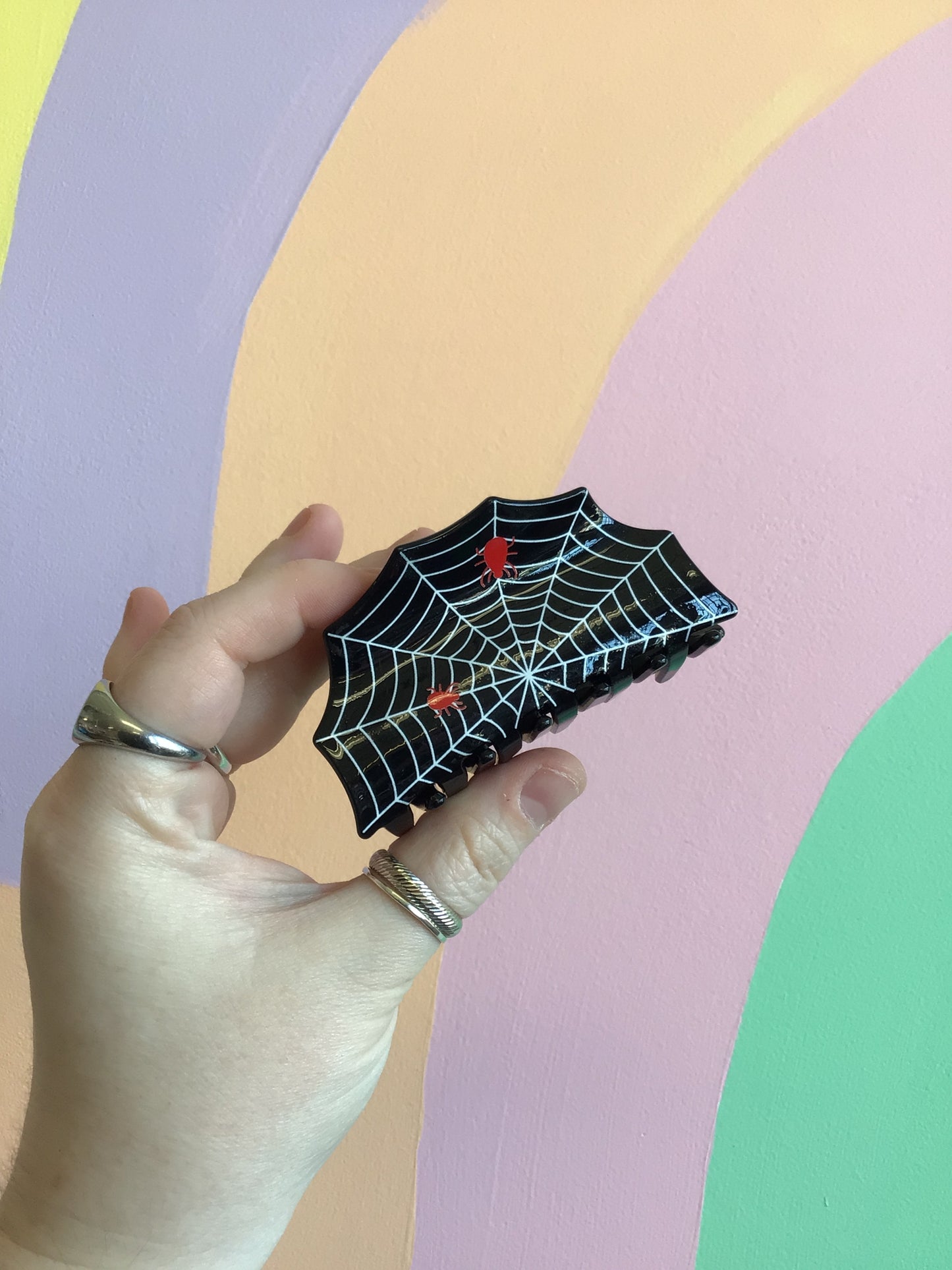 Wicked Web Hair Claw