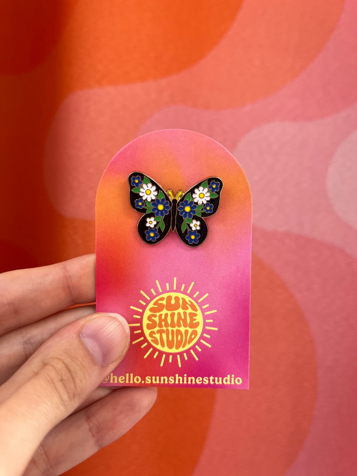 Butterfly Enamel Pin