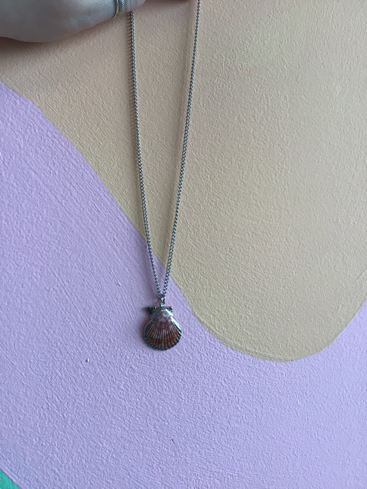 Titanium Shell Necklace