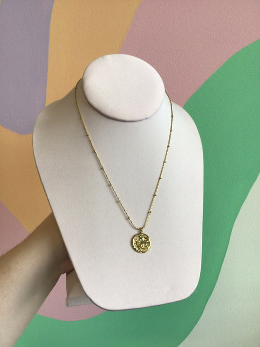 Lunar Charm Titanium Necklaces