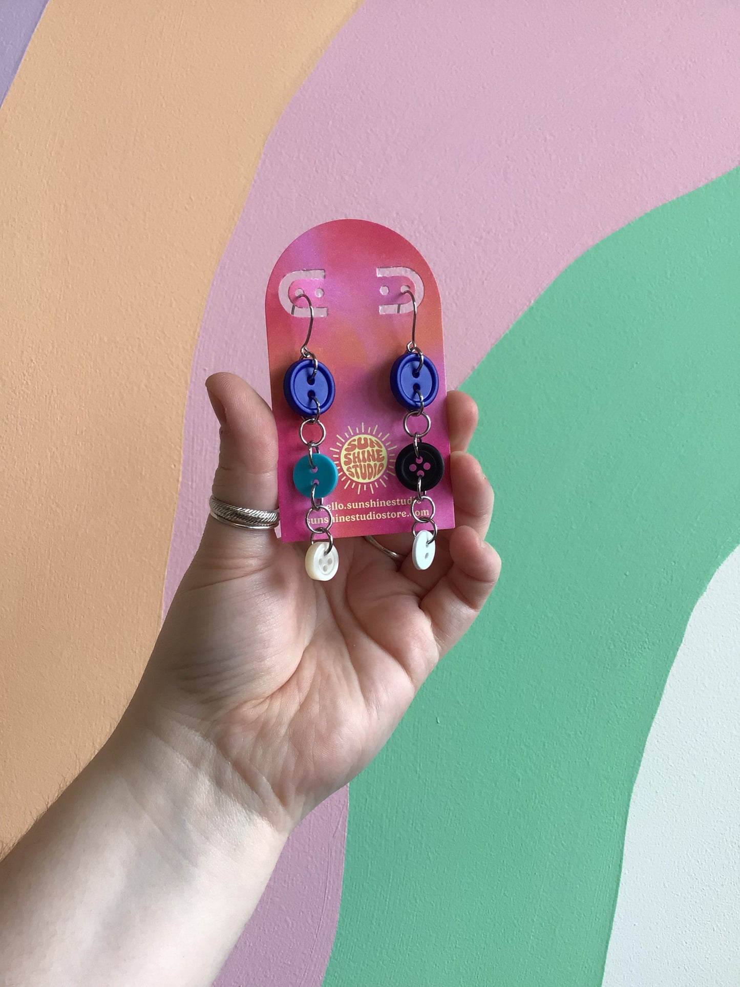 Button Baby Dangles