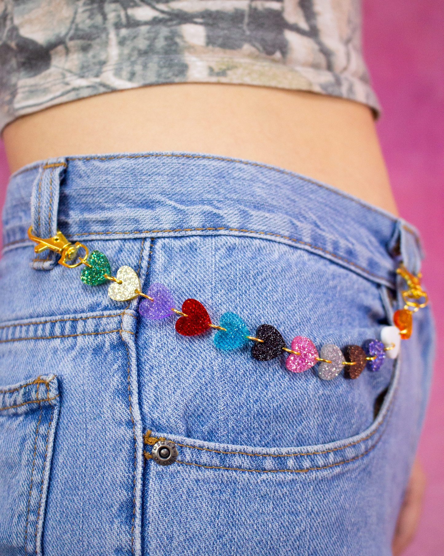 12 Eras Heart Bag or Pants Charm