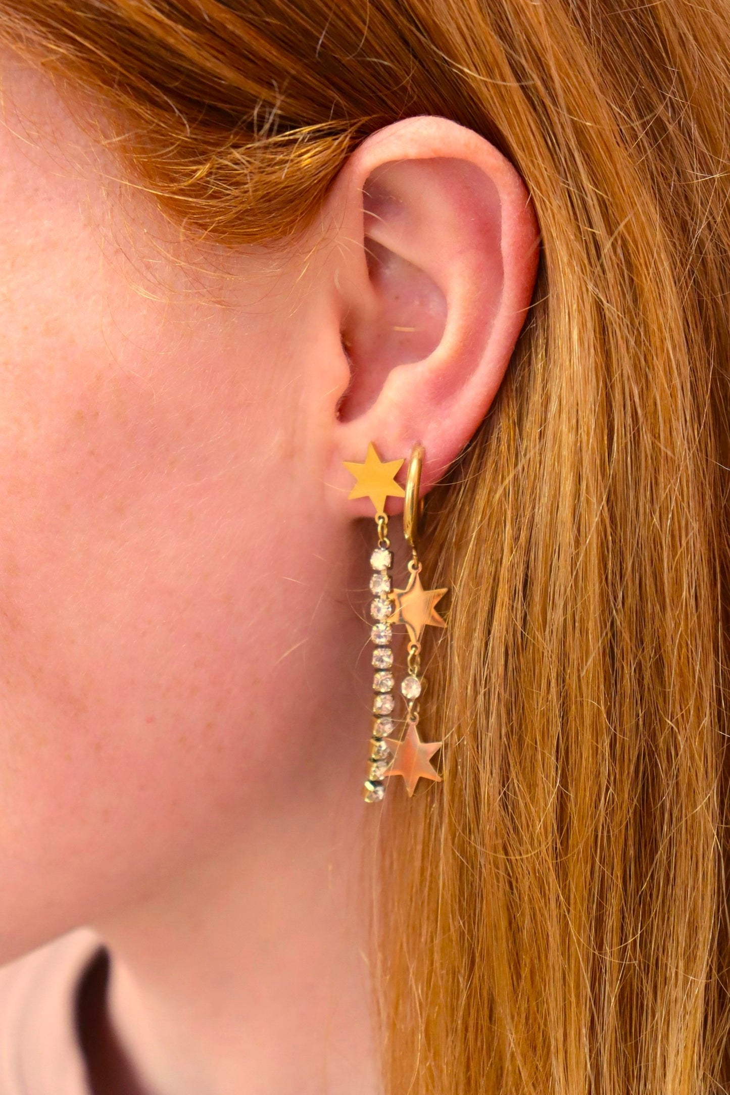 Starfall Dangle Hoop - Mix and Match Earring