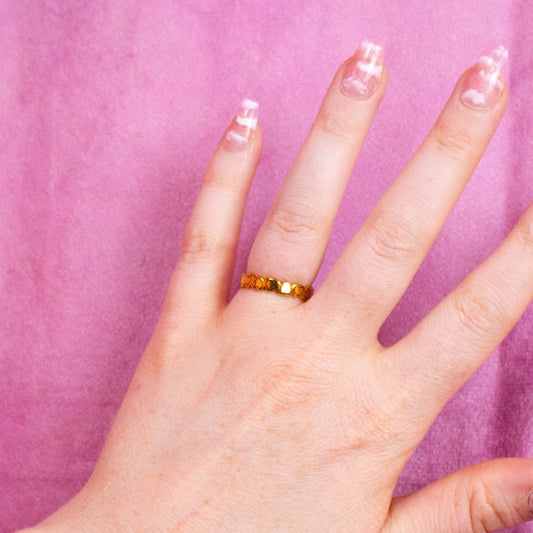 Lovergirl Titanium Ring