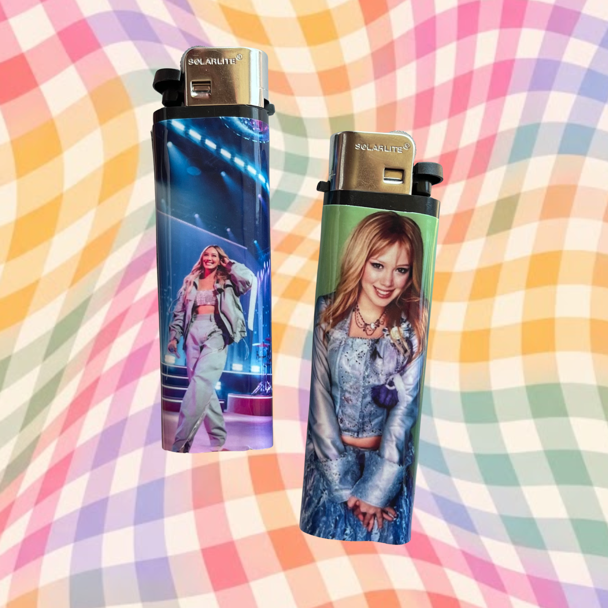 Then and Now Hilary Duff Lighter