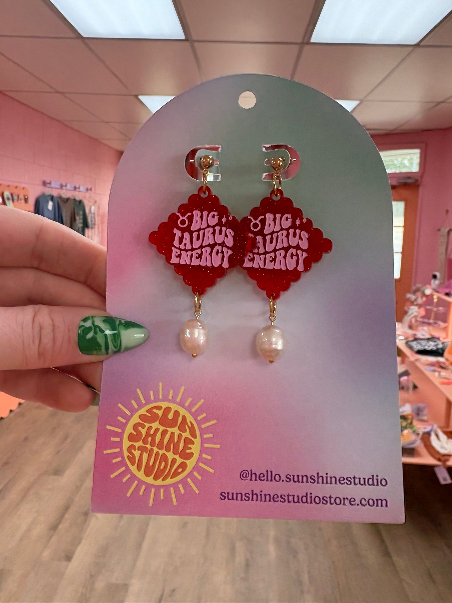 Zodiac Energy Red Shimmer