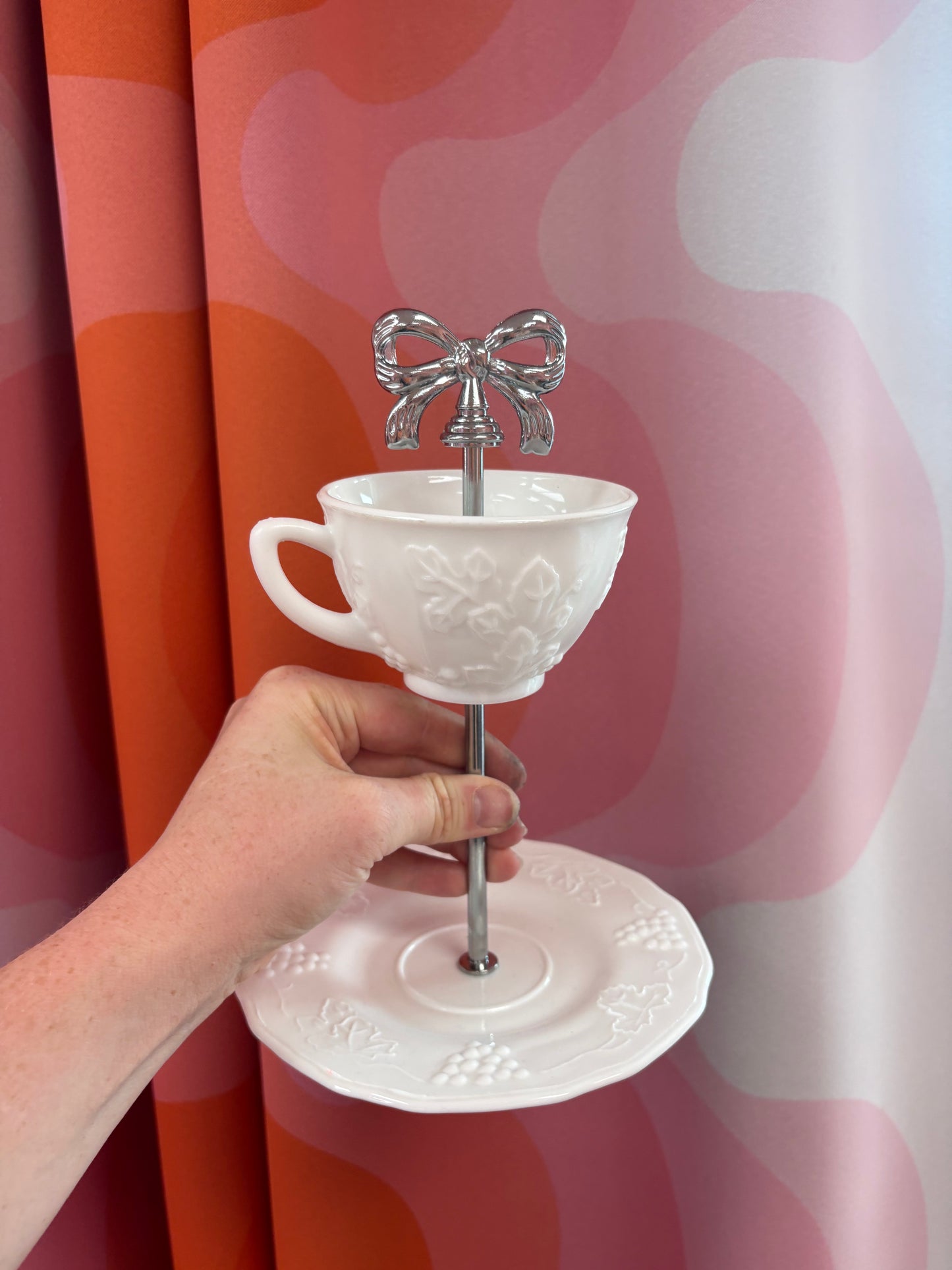 Handmade Tea Cup Display