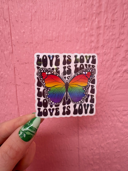 Love is Love sticker