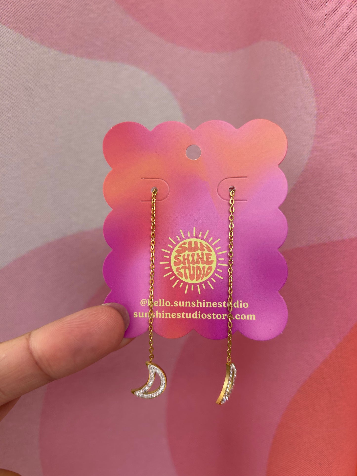 Stainless Steel Moon Threaders