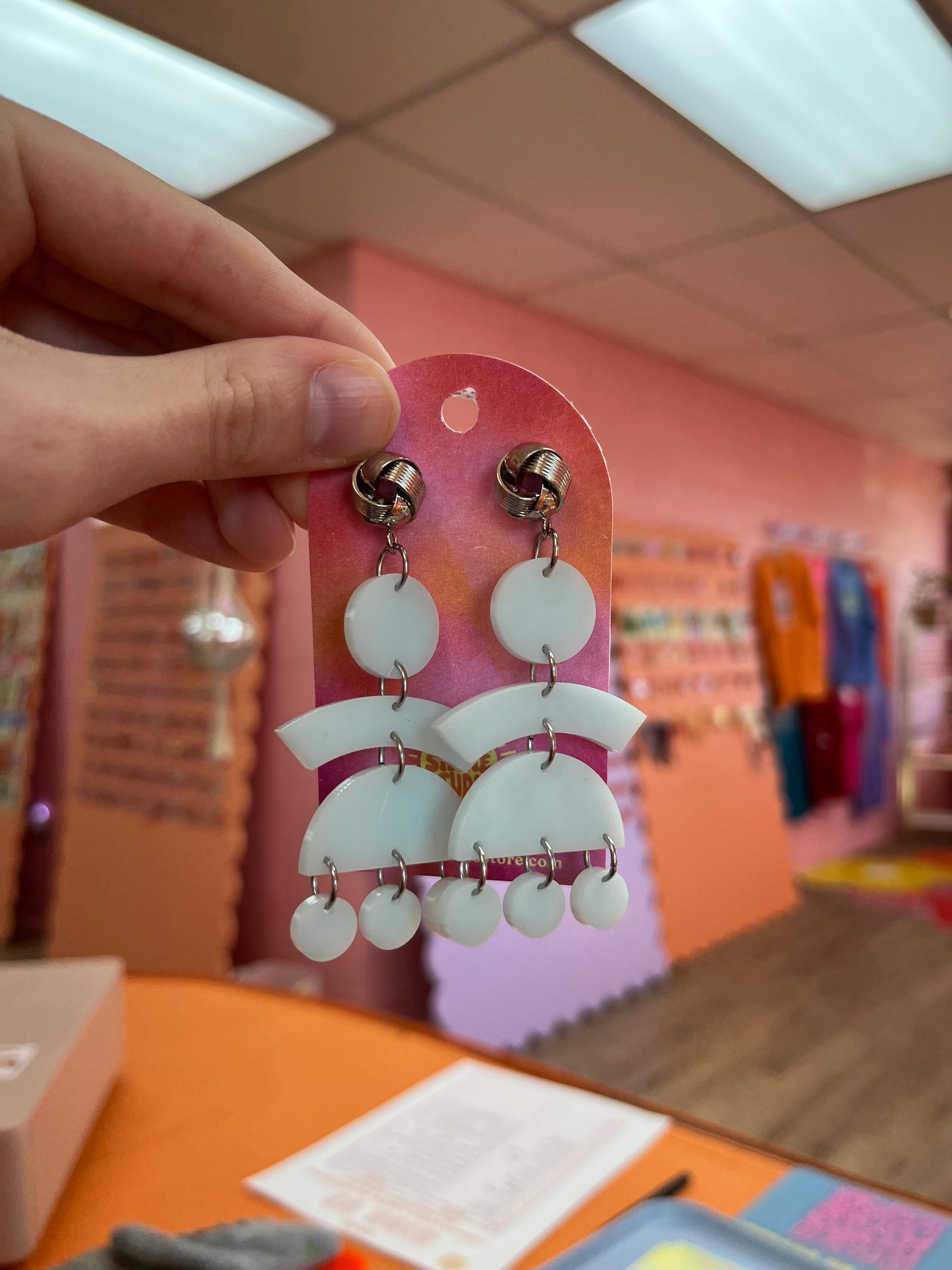 Robot Woman Earrings