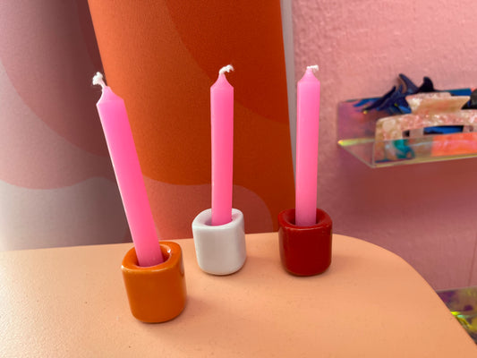 Mini Candle Stick Holders (set of 5)