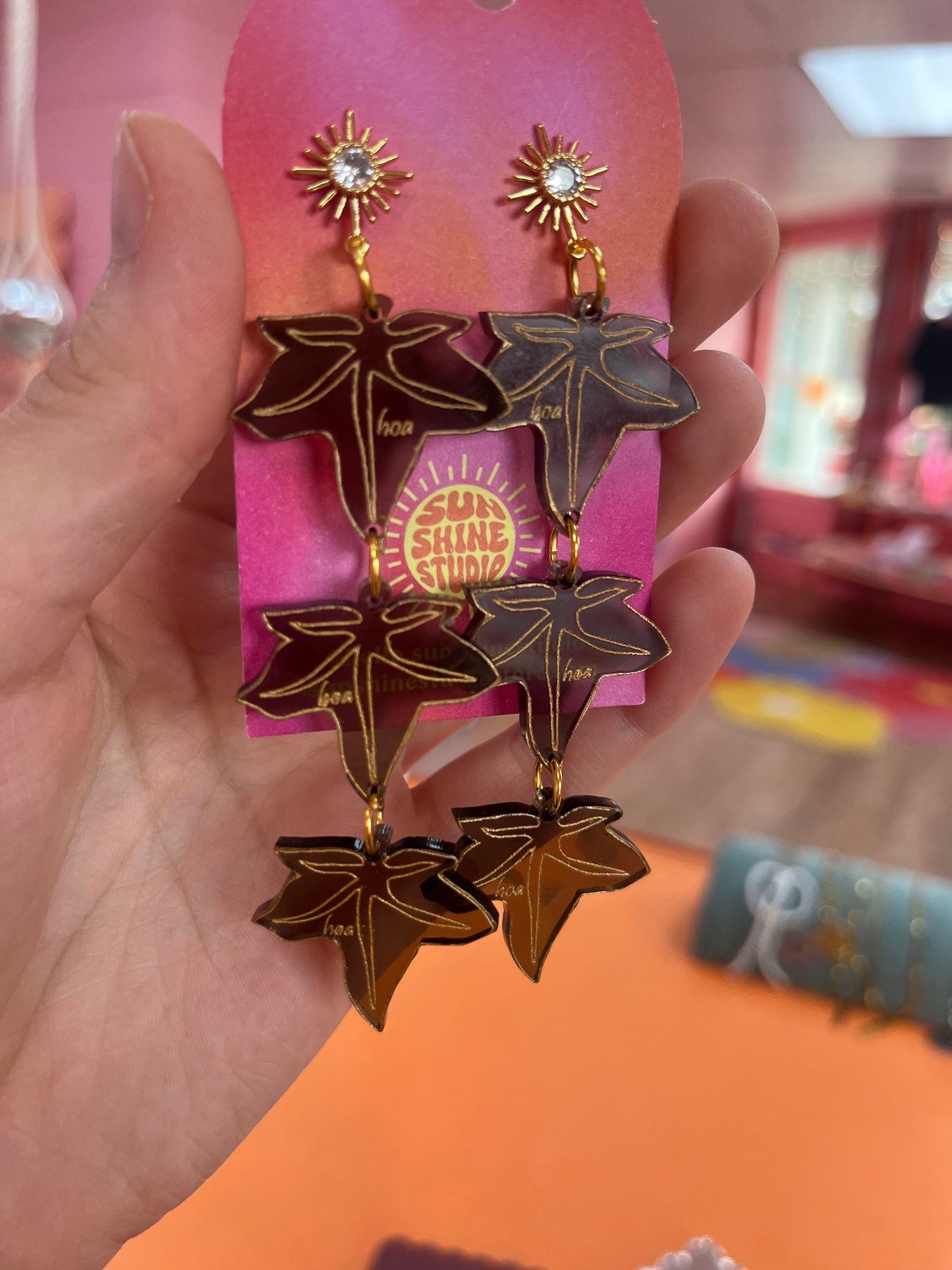 Twilight “Hoa, Hoa, Hoa” Earrings