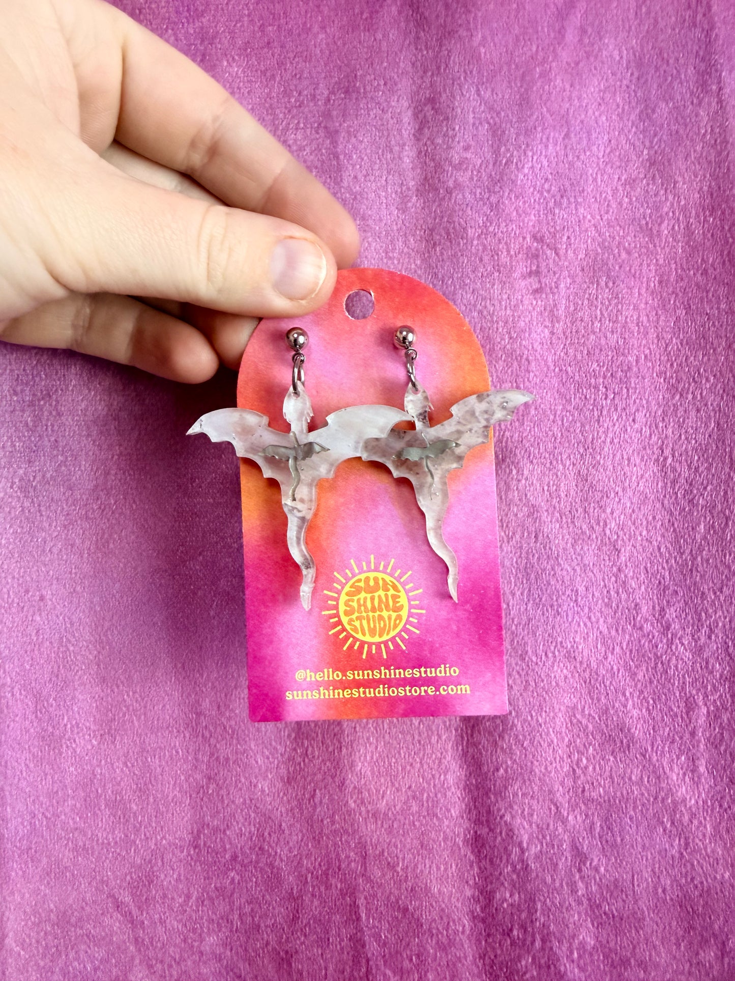 Fourth Wing Earrings