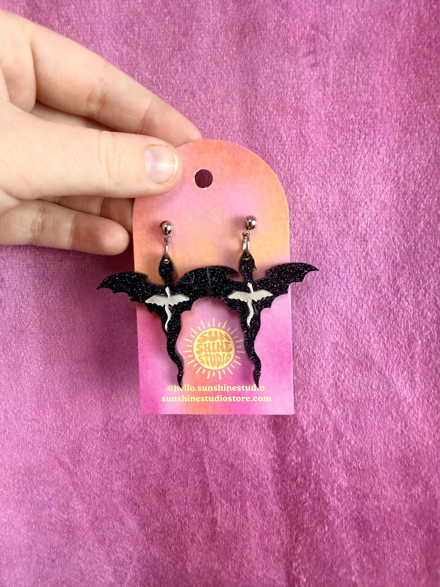 Fourth Wing Earrings