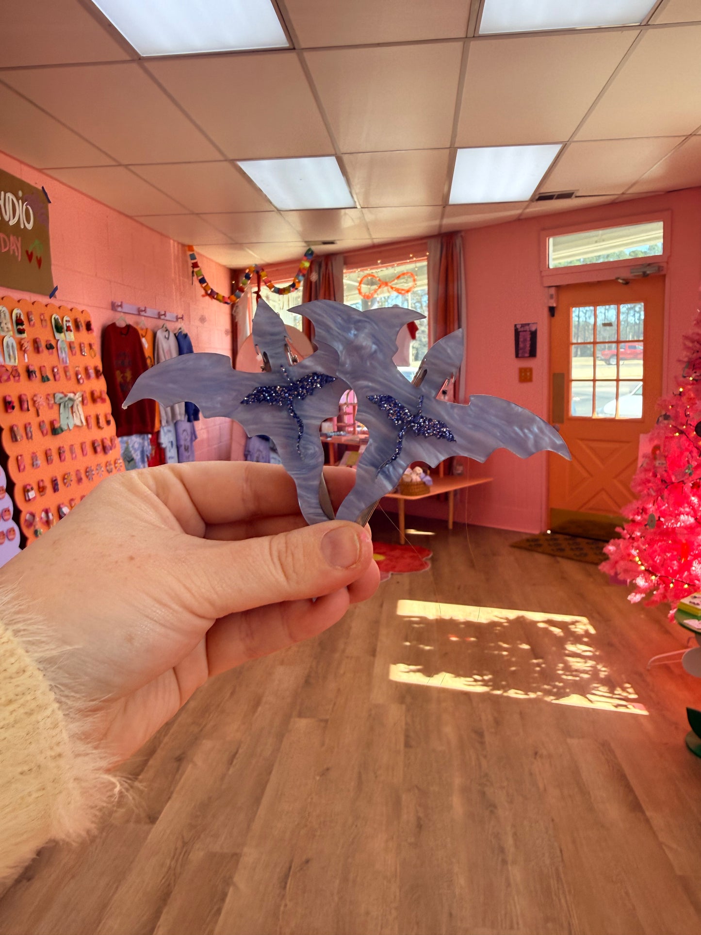 Fourth Wing Dragon Hair Barrette Accessory