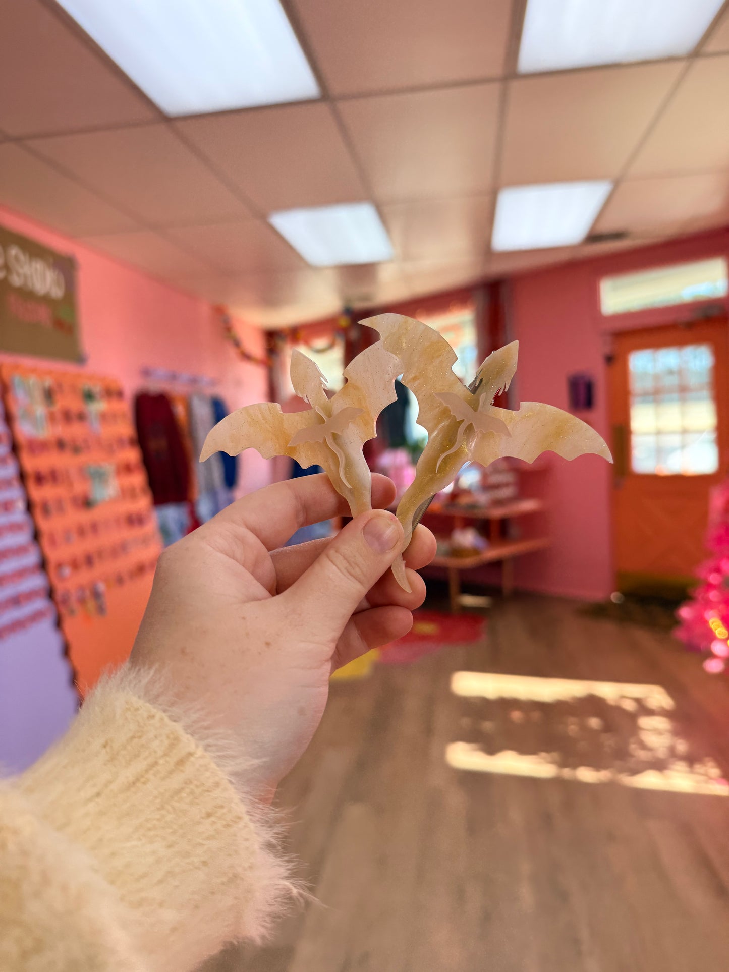 Fourth Wing Dragon Hair Barrette Accessory