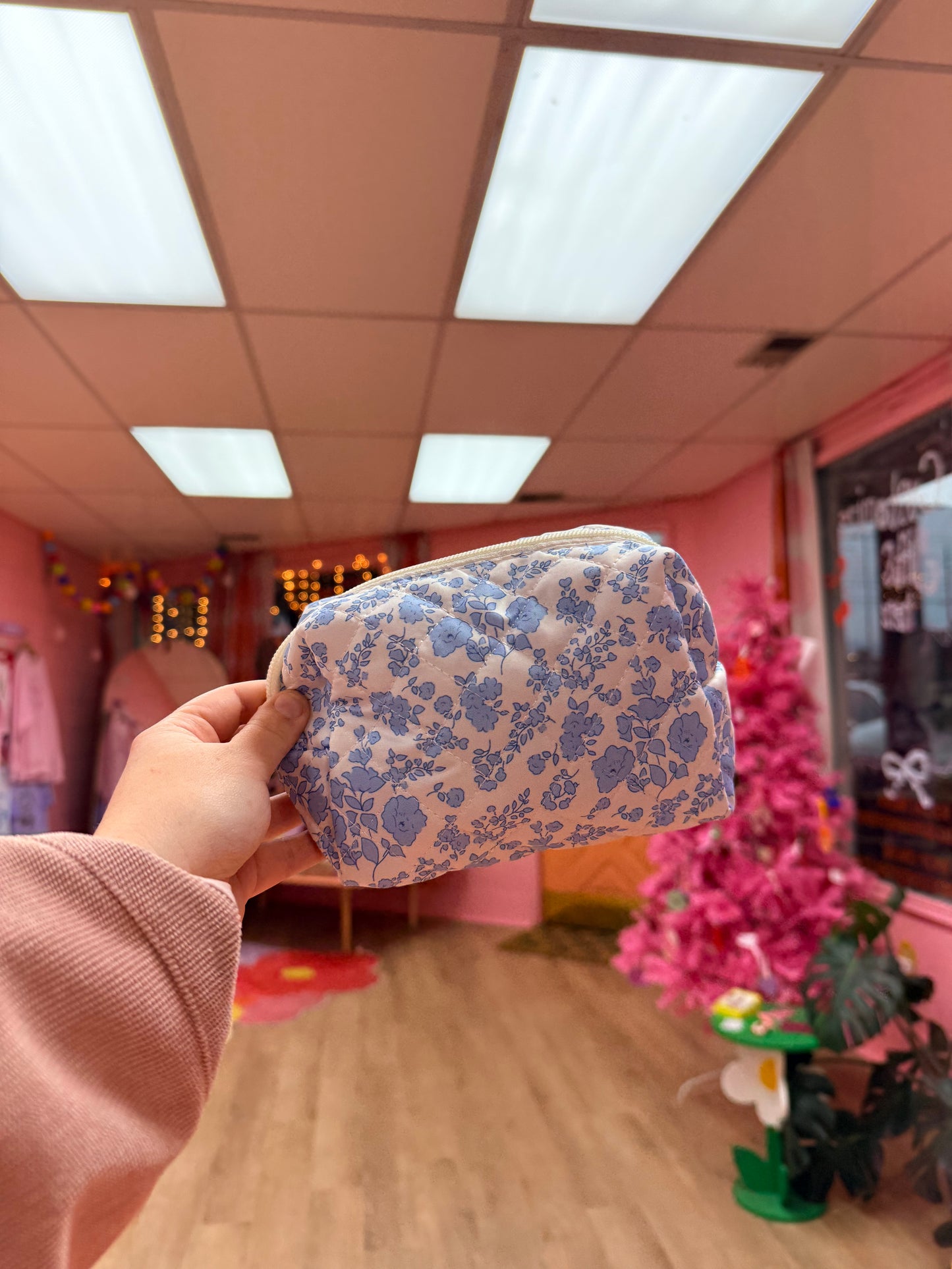 Medium Floral Cosmetic Bags