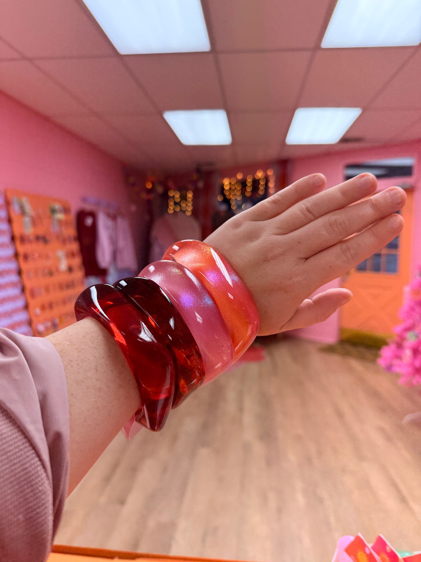 Colorful Statement Bangles