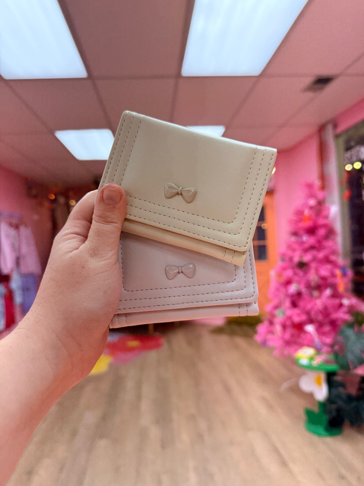 Pastel Bow Wallet