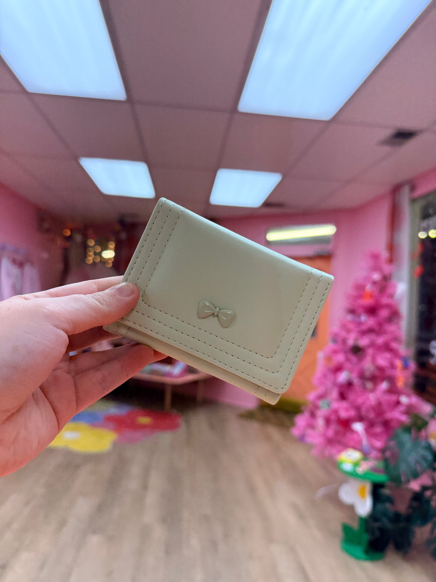 Pastel Bow Wallet