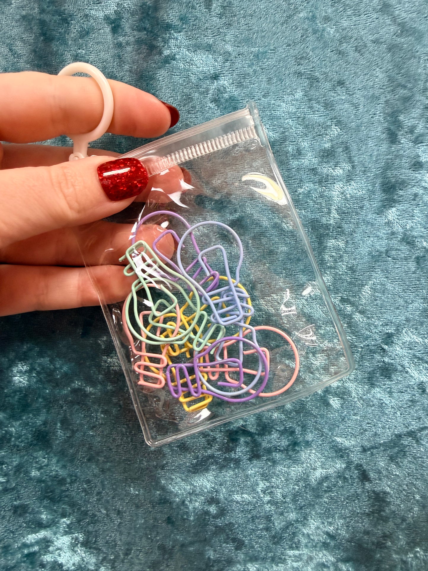 10 Pack Colorful Paperclips